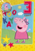 Picture of 3 TODAY PEPPA PIG CARD